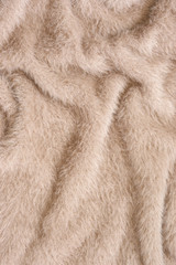 Fluffy fabric texture