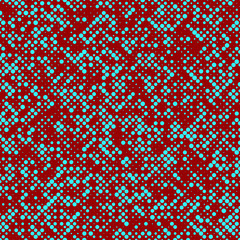 Random halftone dot pattern background - vector illustration from circles