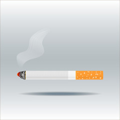 Tobacco Concept Stop Smoking. Diseases of cigarette