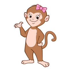 Cartoon Monkey