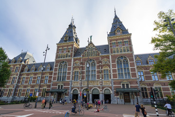 Naklejka premium アムステルダム国立美術館