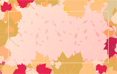 Abstract autumn background
