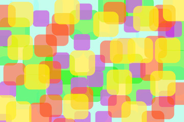 Multicolor abstract geometric mosaic pattern background. 