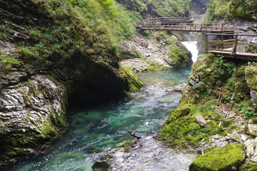 Vintgar Klamm in Slovenia