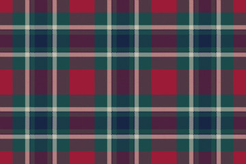 Obraz premium Tartan plaid fabric texture seamless pattern