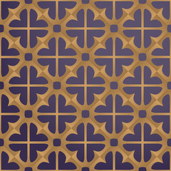 luxury ornamental background in gold color