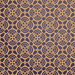 luxury ornamental background in gold color