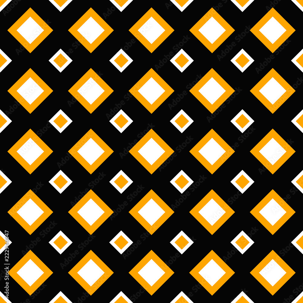Poster seamless abstract diagonal square pattern background design - vector illustration
