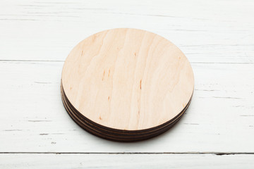 Drink label mat, beer coaster mockup.