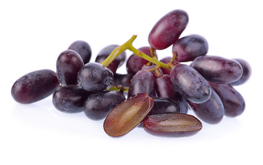 Grape isolated on white background.