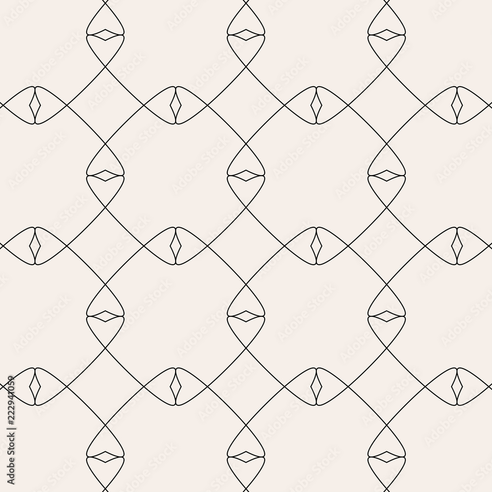 Poster seamless pattern background. abstract in line design. vector seamless pattern
