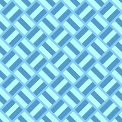 Light blue abstract geometrical square pattern background - vector illustration