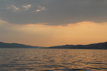 Fototapeta premium Suset in Trogir