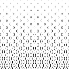Abstract black and white vertical curved shape pattern