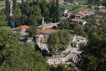 Fototapeta na wymiar Iglesia da Vilanova, Allariz. Ourense, Galicia. España.