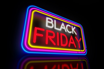 Black Friday neon