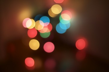 colorful bokeh