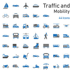 Traffic & Mobility - Iconset