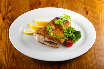 Baked salmon