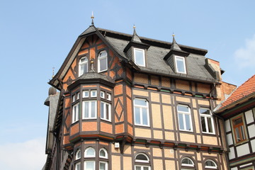 Fototapeta na wymiar Fachwerkhaus in Wernigerode 2