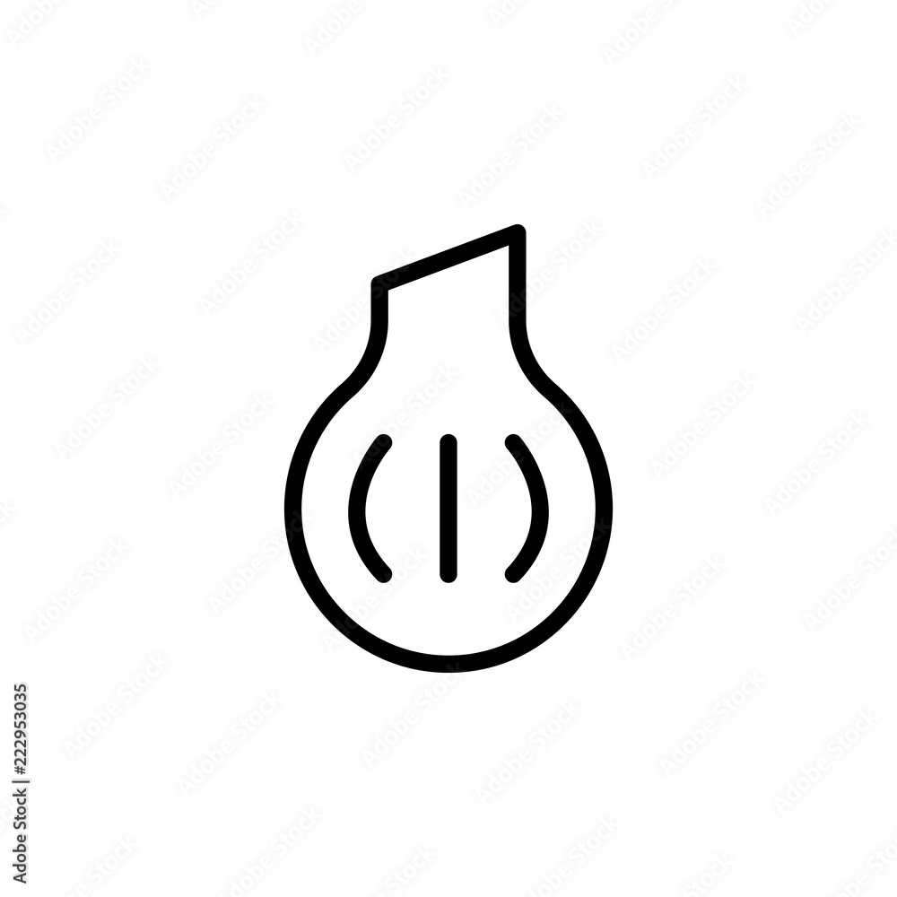 Poster bow icon. element of autumn icon for mobile concept and web apps. thin line bow icon can be used for