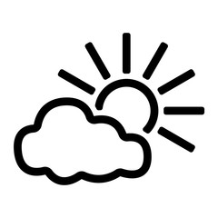 Wetter Icon - Heiter