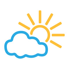 Wetter Icon - Heiter