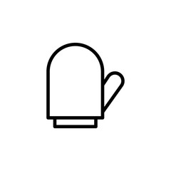 gloves icon. Element of autumn icon for mobile concept and web apps. Thin line gloves icon can be used for web and mobile
