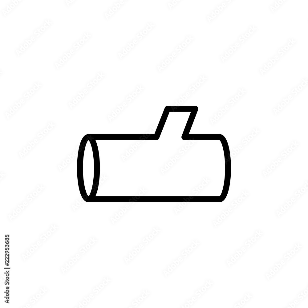Poster stump icon. element of autumn icon for mobile concept and web apps. thin line stump icon can be used
