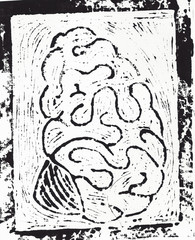 Brain Illustration Print