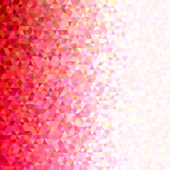 Geometric irregular polygonal triangle background - vector graphic design