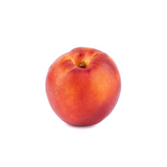 Fototapeta na wymiar Peach on a white background isolated close up
