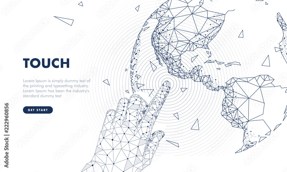 Poster touch the future arows analytics. innovations robot systems hand and protection technologies in inno