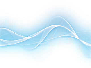 Soft abstract blue background 