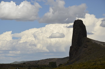 rocks and blue sky