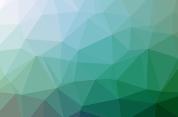 Illustration of blue low poly modern multicolor background.