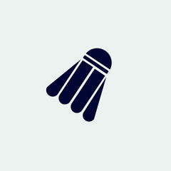 badminton icon, vector illustration. flat icon