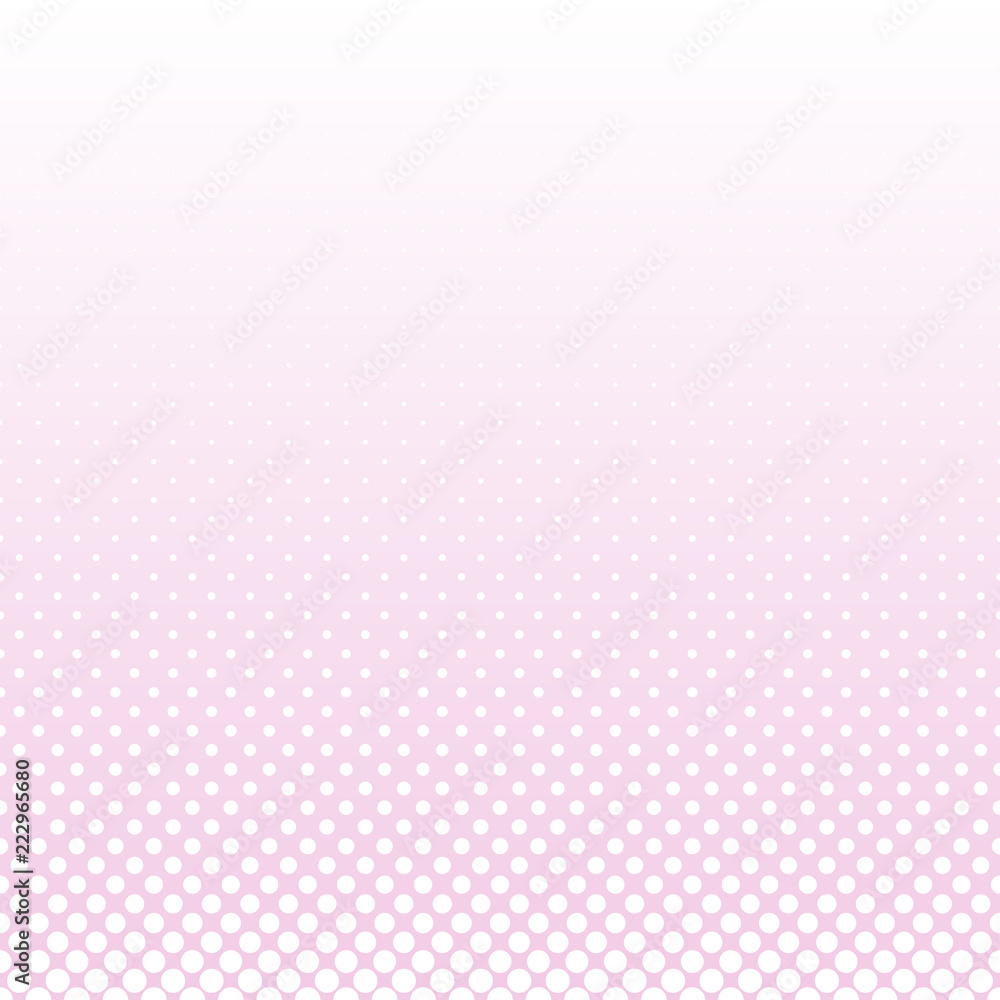 Poster halftone dot pattern background - gradient vector graphic design from dots in varying sizes