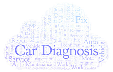 Car Diagnosis word cloud.