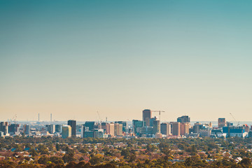 Fototapeta premium Adelaide city skyline