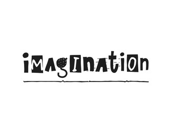 Imagination lettering