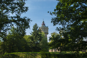 Water tower in Deventer, Netherlands