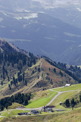 Blick ins Tal von Seceda