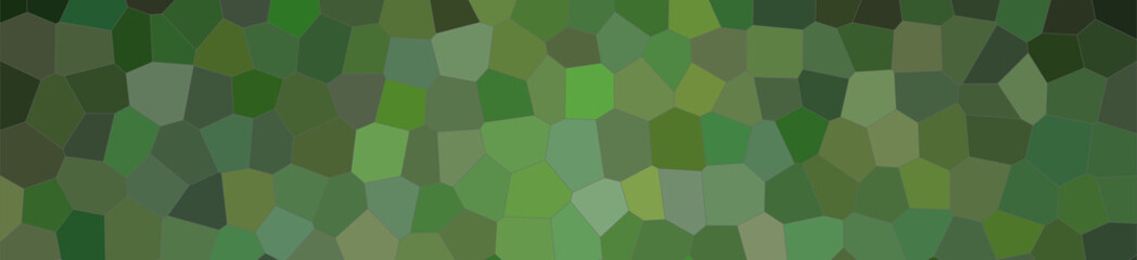 Fototapeta na wymiar Abstract illustration of Dark Jungle Green bright Little hexagon banner background, digitally generated.