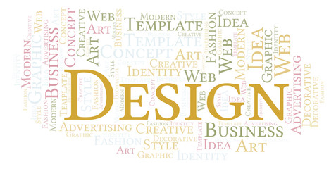 Obraz premium Word cloud with text Design.