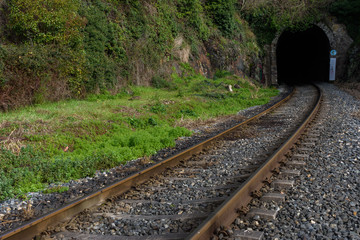 Obraz premium Via del tren en Betanzos