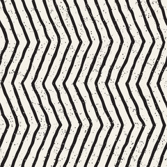 Simple ink geometric pattern. Monochrome black and white strokes background. Hand drawn ink texture for your design..
