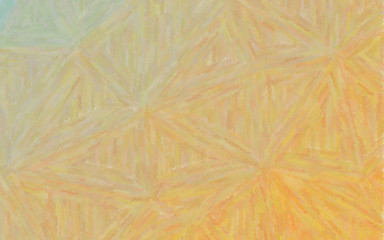 Illustration of marigold and yellow Crayon background.