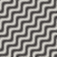 Seamless ripple pattern. Repeating vector texture. Wavy graphic background. Simple stripes