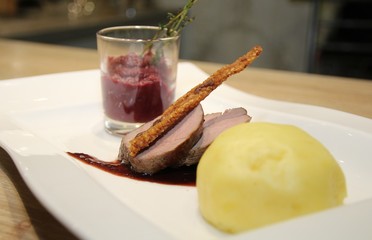 Entenbrustr&ouml;llchen / Weihnachtsgericht